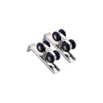 2 pièces 70x14x38mm roulette porte coulissante placard pulley - ferrure de porte coulissante profil coulissage ... 2 pièces 70x14x38mm roulette porte coulissante placard pulley - ferrure de porte coulissante profil coulissage ...