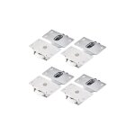 Csparkv - 4 paires roues  rouleaux pour armoire roues  rouleaux pour porte coulissante roulettes placard ...