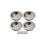 Csparkv 50mm porte coulissante porte coulissante placard poigne encastre poigne de meuble avec vis ...