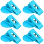 Csparkv - 6pcs pince  ventouse, ventouse avec pince ronds clips de rideau de douche pour empcher les ...