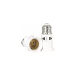 7. 5x4. 3cm 2 pièces par adaptateur de douille de lampe prise e27 conversion en prise de courant et prise ... 7. 5x4. 3cm 2 pièces par adaptateur de douille de lampe prise e27 conversion en prise de courant et prise ...