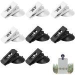 Csparkv - 8 pcs pinces  ventouse pour voiture pince  cartes avec ventouse pare - brise porte - billets ...