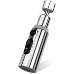 Csparkv a�rateur de robinet 3 modes rotatif 360� t�te douchette evier cuisine brise jet robinet cuisine ...