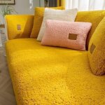 Csparkv (color : 13, size : 70x70cm) housse de canap� d?angle 4 / 3 / 2 / 1 places couvre canape avec ...