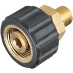 Csparkv t&f adaptateur pour nettoyeur haute pression m22 vers m22 / 3 / 8  / 1 / 4  quick connect pour ...