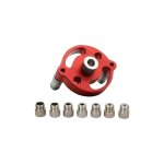 Kit de gabarit de perçage vertical auto - centrant 3 / 4 / 5 / 6 / 7 / 8 / 9 / 10 mm, bagues de perçage, ... Kit de gabarit de perçage vertical auto - centrant 3 / 4 / 5 / 6 / 7 / 8 / 9 / 10 mm, bagues de perçage, ...