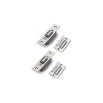 Csparkv - loquet  rouleaux de porte en acier inox dissimuls mortaise taille rouleau loquetaux pour ...