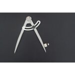 Rayon 250mm compas en acier au carbone professionnel compass pencil grande diviseur d'ailes en cuir outil ...