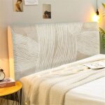 Csparkv de t�te de lit protection tissu stretch �lastique doux extensible protecteur antipoussi�re rembourr�e ...