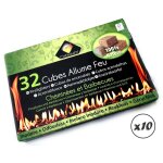 Kibros - cubes allume - feu pour cheminées barbecues feux de camp fours à bois poêle - quantité x10 - ... Kibros - cubes allume - feu pour cheminées barbecues feux de camp fours à bois poêle - quantité x10 - ...