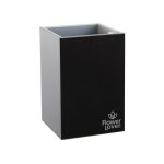 Cubico pot auto irrigant - 9x9x13. 5cm - noir flower lover Cubico pot auto irrigant - 9x9x13. 5cm - noir flower lover