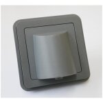 Cubyko sortie de c�ble associable gris hager wna155