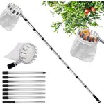 Cueille - fruits avec sac, fruits cerise outil � cueillir de fruits 3. 2m, avec poteau r�glable l�ger ...