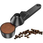 Cuill�re � caf� r�utilisable avec entonnoir ? plastique ? noire