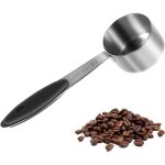 Cuill�re doseuse � caf� en acier inoxydable avec longue poign�e pour caf�, th�, cacao, �pices, liquides ...