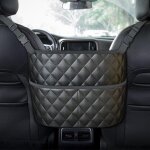 Cuir pu siege voiture, filet rangement voiture, sac de rangement voiture, large capacit organisateur ...