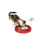 Play circuit boule jouet pour chat, rouge - cat it