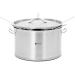 Cuiseur à pâtes cuit - pâtes professionnel 5 passoires 44 litres acier inoxydable argenté Cuiseur à pâtes cuit - pâtes professionnel 5 passoires 44 litres acier inoxydable argenté