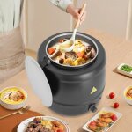 Cuiseur � soupe chaud �lectronique 10l, bouilloire �lectrique avec couvercle, garde au chaud 35 - 80 ...