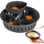 Cuiseur  ?ufs compatible accessoire pour cuisson des ?ufs cuiseur  ?ufs 2 en 1 accessoire de cuisson ...