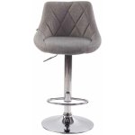 Clp - cuisine de bar  tabouret en tissu pivotant rglable avec des repousses de pied de diffrentes ...