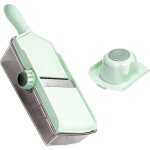 Cuisine efficace coupe - l�gumes trancheuse coupe - aliments manuelle portative r�pe � oignon avec r�cipient ...