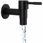 Cuisine �vier robinet noir rapide unique froid robinet salle de bains en acier inoxydable robinet plein ...
