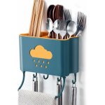 Cuisine rangement et organisation bo�te mural support de cuisine ustensiles et accessoires (rose)