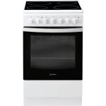 Indesit ? cuisini�re vitroc�ramique 4 plaques 50cm ? �lectrique a ? nettoyage catalytique ? multifonction ...