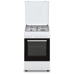 Cuisiniere gaz oceanic oceacg50gw - 4 feux - l49, 8 xp61 xh 86 cm - blanc