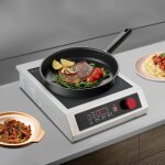 Cuisini�re inductive commerciale 3500 watts cuisini�re inductive avec affichage � led 10 niveaux r�glable ...