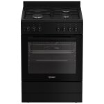 Cuisinire mixte indesit i6m5pcb noir