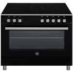 Cuisini�re vitroc�ramique la germania cd9vn 90 cm noire 5 foyers 2730 w