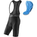 Cuissard court  bretelles xxl - noir