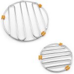Cuisson à la vapeur rack - grille ronde à gâteaux, grille de refroidissement, pour grille à gâteau pour ... Cuisson à la vapeur rack - grille ronde à gâteaux, grille de refroidissement, pour grille à gâteau pour ...