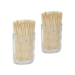 Cure dents bois tonnelet 2x100 - metaltex