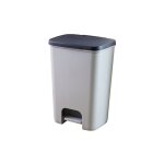 Curver 00759 - 686 - 00 essentials poubelle plastique gris fonc / gris clair 30, 3 x 29, 4 x 42, 8 cm ...