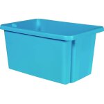 Curver 225414 bac gerbable emboîtable essentials drehstapelbox 45l, blau empilable bleu 1 pc(s) Curver 225414 bac gerbable emboîtable essentials drehstapelbox 45l, blau empilable bleu 1 pc(s)
