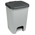 Curver essentials poubelle à pédale 20 l, gris Curver essentials poubelle à pédale 20 l, gris
