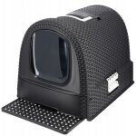 Bac  litire curver avec filtre wc pour chat + spatule
