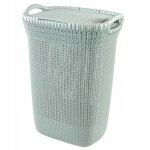 Curver panier � linge 57 l bleu