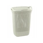 Curver panier � linge 57 l cr�me