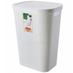 Curver panier à linge 60 l blanc Curver panier à linge 60 l blanc