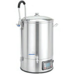 Cuve de brassage �lectrique pour la production de bi�re lcd 40 l 2500 w - hendi 289952