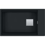 Franke - cuve kubus 2. 0 fragranit kng 110 - 62 - noir mat - bonde automatique - 760 x 460 x 200 mm Franke - cuve kubus 2. 0 fragranit kng 110 - 62 - noir mat - bonde automatique - 760 x 460 x 200 mm