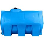 Cuve r�cup�ration eau de pluie 750l - r�servoir a�rien horizontal bleu - poly�thyl�ne - elbi cho
