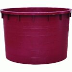 Cuve ronde sans poigne'es marc 500 lt cm 100x82 h en polye'thyle'ne basse densite' pour l'alimentation ...