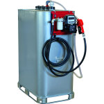 Drakkar equipement - cuve stockage fuel galva double paroi adr 999l station 230v 60l / min s08123 Drakkar equipement - cuve stockage fuel galva double paroi adr 999l station 230v 60l / min s08123