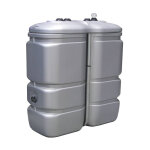 Schutz - cuve de stockage gasoil pehd 1000l double paroi