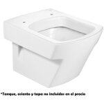 Roca - cuvette compacte suspendue avec sortie horizontale hall